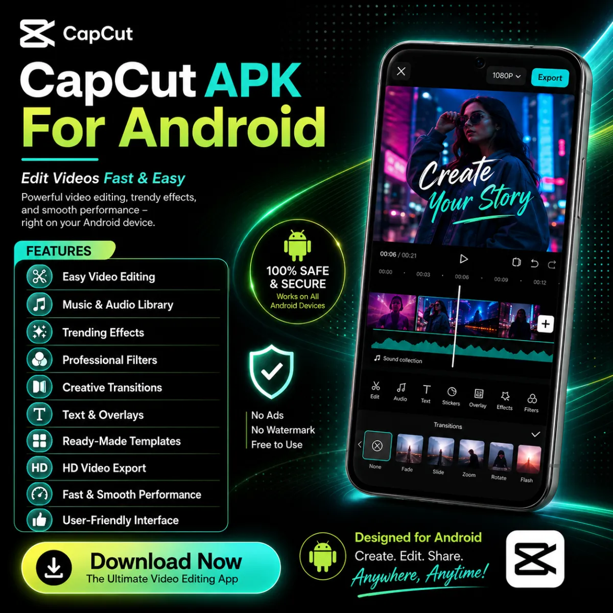 CapCut APK for Android – Powerful Video Editor